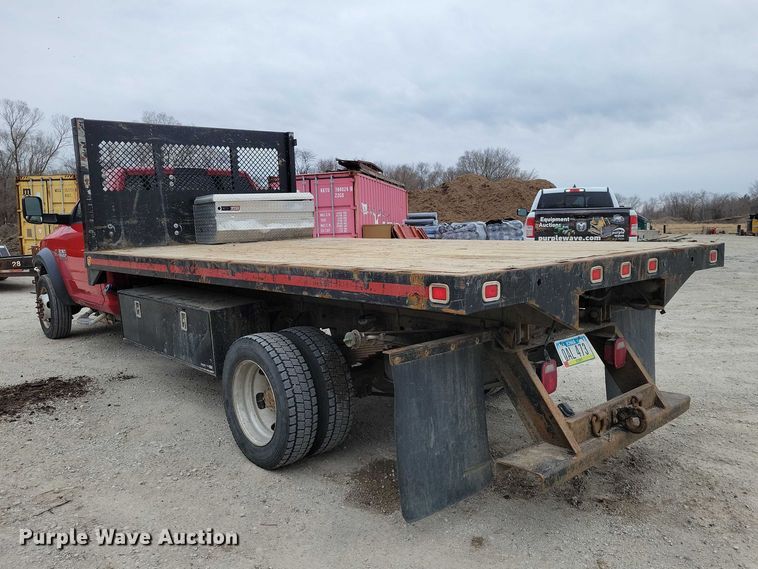 image for item NK9987 2016 RAM 5500 dump flatbed truck