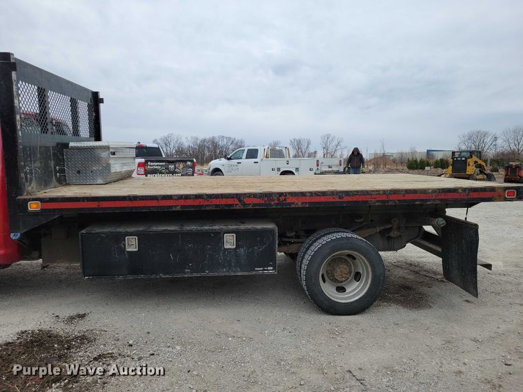 image for item NK9987 2016 RAM 5500 dump flatbed truck