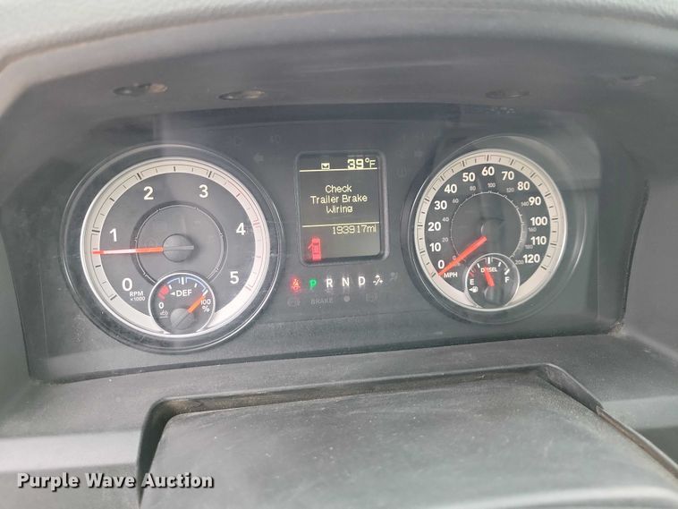 image for item NK9987 2016 RAM 5500 dump flatbed truck