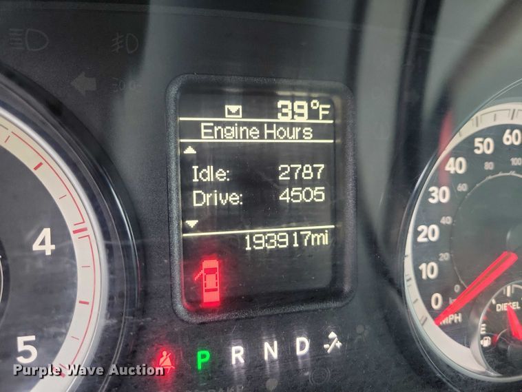 image for item NK9987 2016 RAM 5500 dump flatbed truck