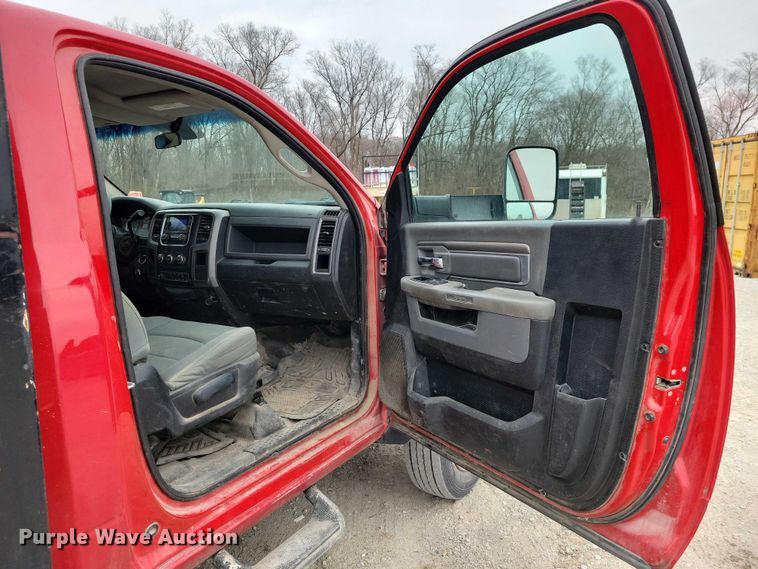 image for item NK9987 2016 RAM 5500 dump flatbed truck