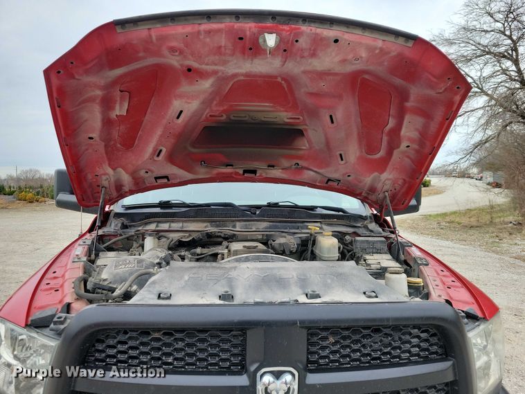 image for item NK9987 2016 RAM 5500 dump flatbed truck