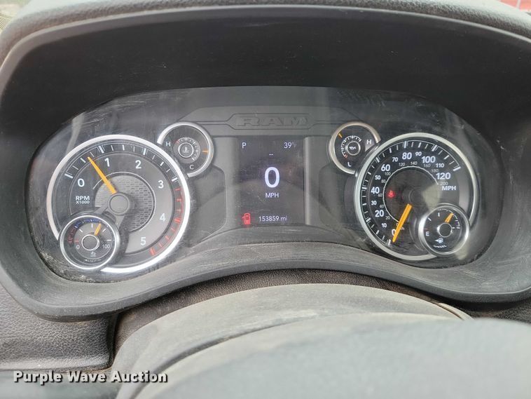 image for item NK9988 2020 RAM 3500 flatbed pickup truck