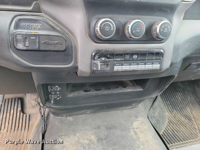 image for item NK9988 2020 RAM 3500 flatbed pickup truck