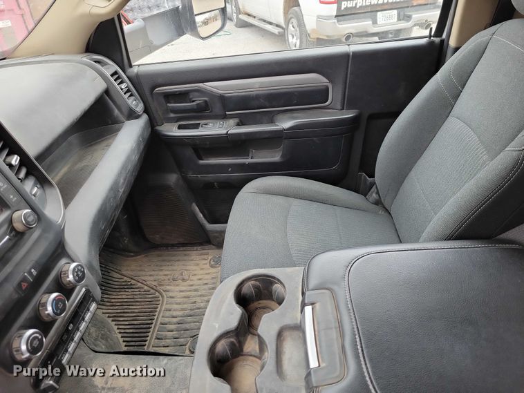 image for item NK9988 2020 RAM 3500 flatbed pickup truck