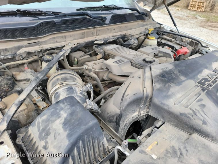 image for item NK9988 2020 RAM 3500 flatbed pickup truck