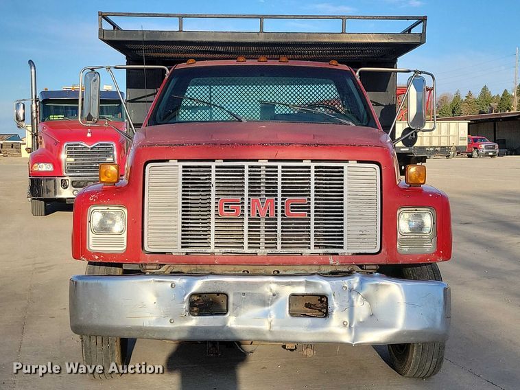 image for item NK9997 1993 GMC Top Kick flatbed truck