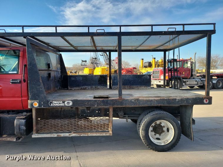 image for item NK9997 1993 GMC Top Kick flatbed truck