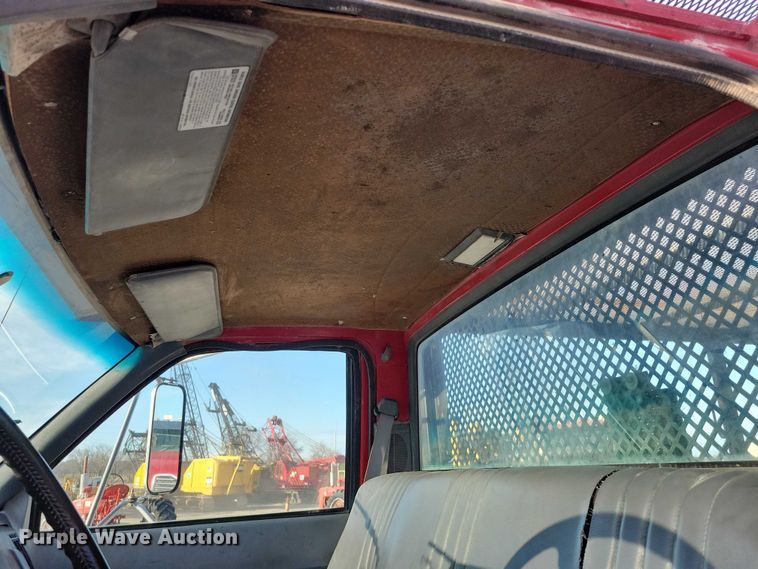 image for item NK9997 1993 GMC Top Kick flatbed truck