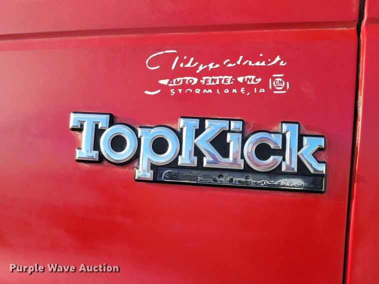 image for item NK9997 1993 GMC Top Kick flatbed truck