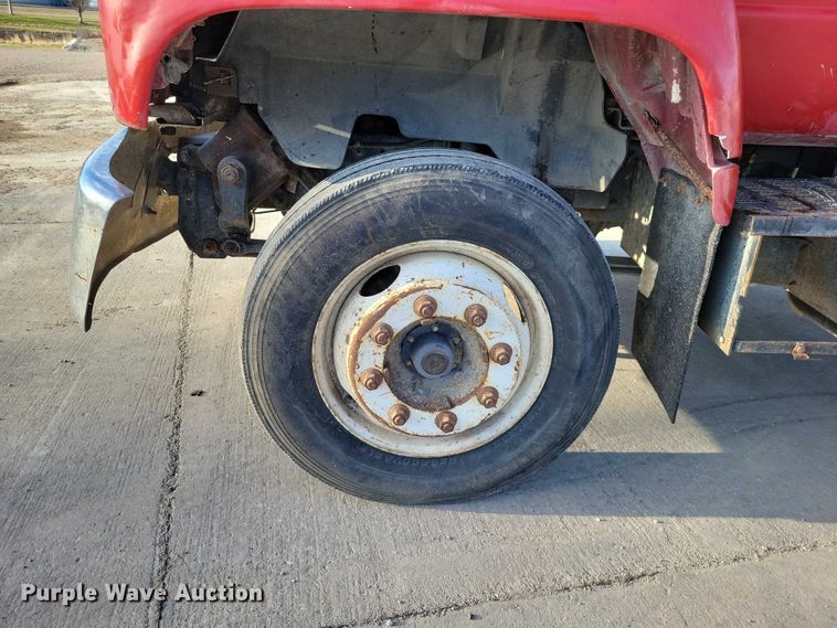 image for item NK9997 1993 GMC Top Kick flatbed truck