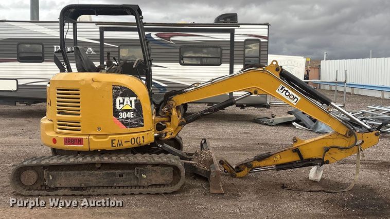image for item YA1454 2016 Caterpillar 304E2 CR mini excavator