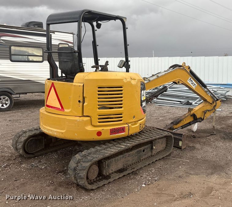image for item YA1454 2016 Caterpillar 304E2 CR mini excavator
