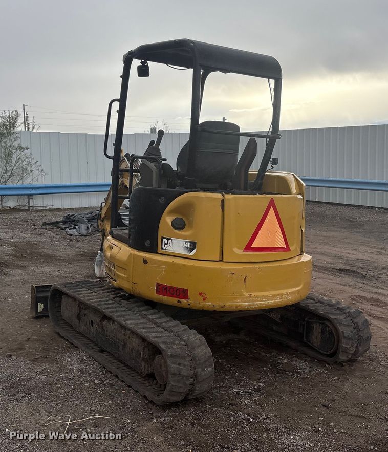 image for item YA1454 2016 Caterpillar 304E2 CR mini excavator