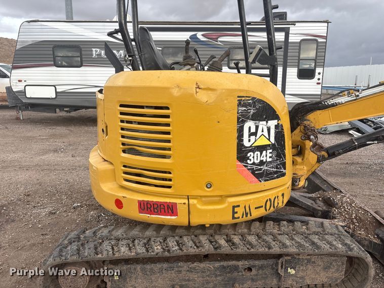 image for item YA1454 2016 Caterpillar 304E2 CR mini excavator
