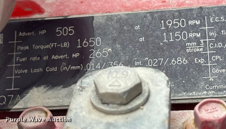 image for item YA2031 2020 Kenworth T880 dump truck