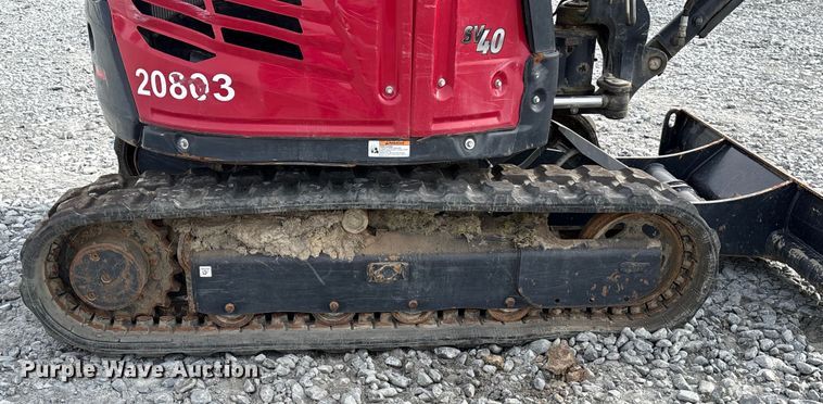 image for item YA2175 2022 Yanmar SV40 mini excavator