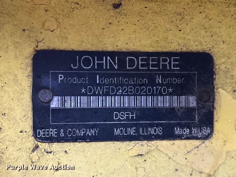 image for item YA2205 2009 John Deere 843J feller buncher