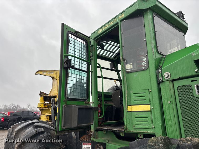 image for item YA2205 2009 John Deere 843J feller buncher