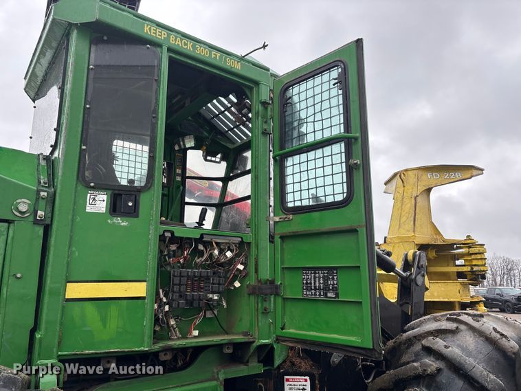 image for item YA2205 2009 John Deere 843J feller buncher