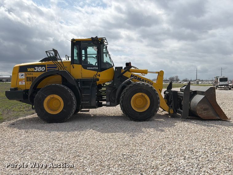 image for item YA2642 2023 Komatsu WA380-8 wheel loader