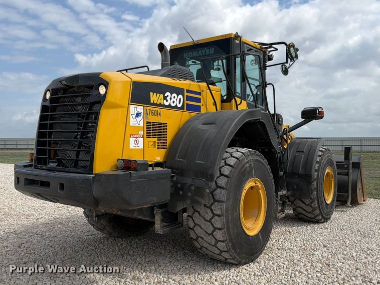 image for item YA2642 2023 Komatsu WA380-8 wheel loader