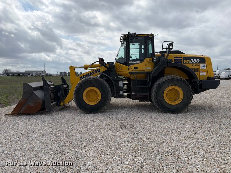 image for item YA2642 2023 Komatsu WA380-8 wheel loader