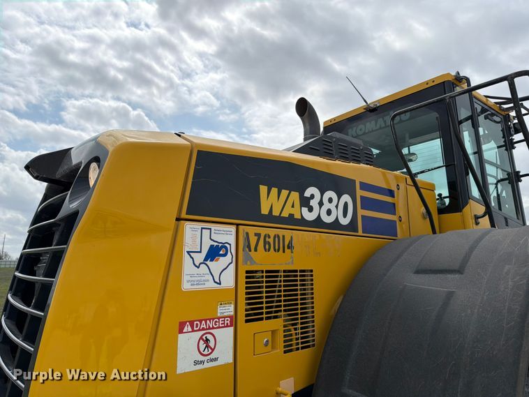 image for item YA2642 2023 Komatsu WA380-8 wheel loader