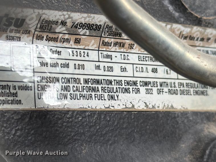 image for item YA2642 2023 Komatsu WA380-8 wheel loader