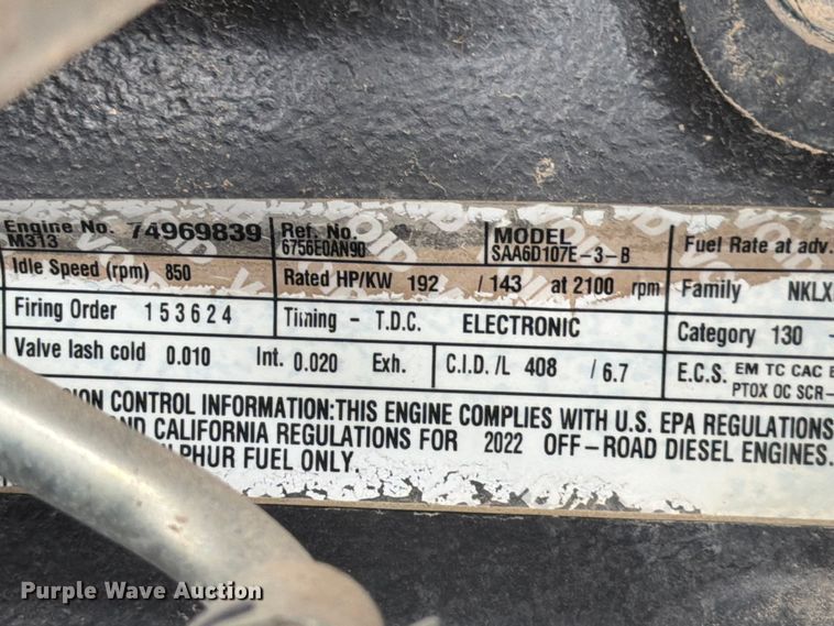 image for item YA2642 2023 Komatsu WA380-8 wheel loader