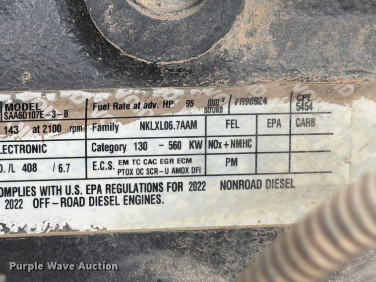 image for item YA2642 2023 Komatsu WA380-8 wheel loader