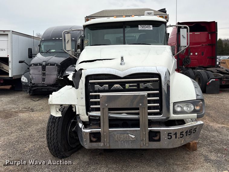 image for item YA2645 2016 Mack GU713 dump truck