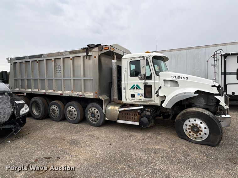 image for item YA2645 2016 Mack GU713 dump truck