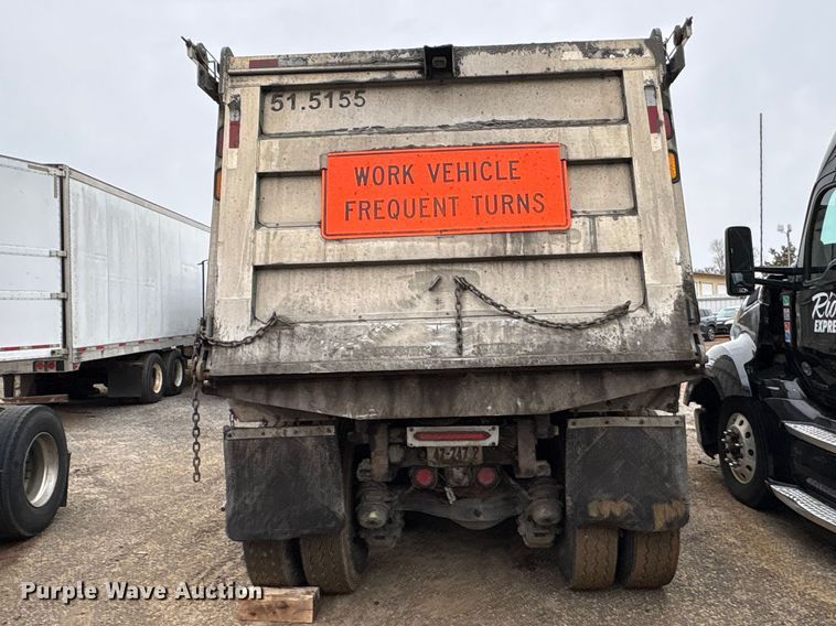 image for item YA2645 2016 Mack GU713 dump truck