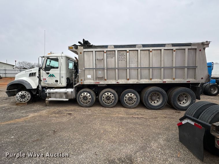 image for item YA2645 2016 Mack GU713 dump truck