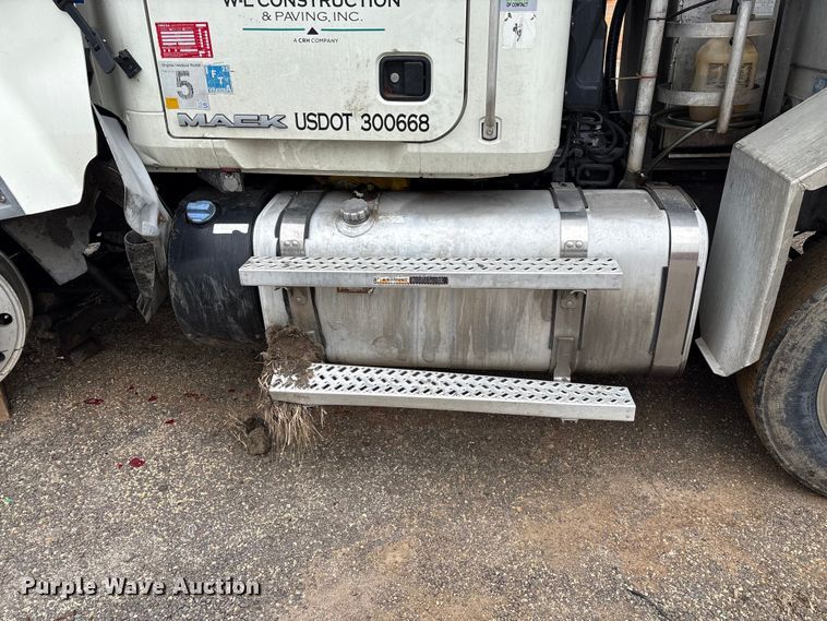 image for item YA2645 2016 Mack GU713 dump truck