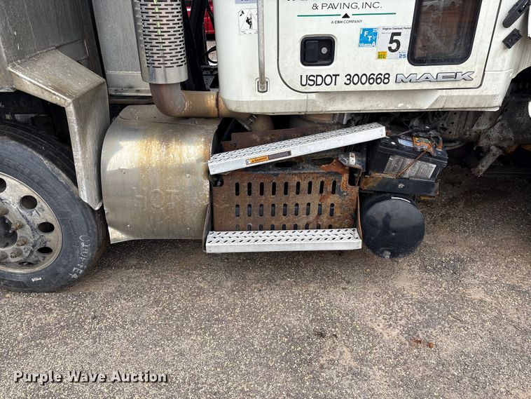 image for item YA2645 2016 Mack GU713 dump truck