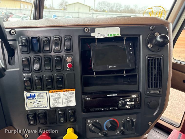 image for item YA2645 2016 Mack GU713 dump truck