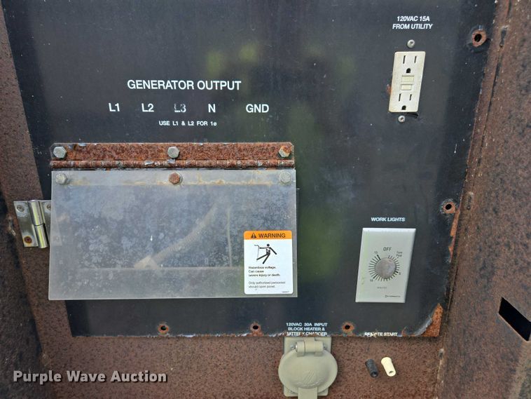 image for item YA2729 2005 Kohler Power Systems generator