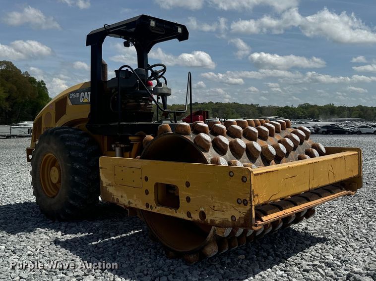 image for item YA2899 2012 Caterpillar CP54B single drum vibratory roller