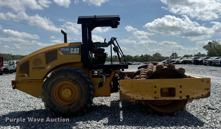 image for item YA2899 2012 Caterpillar CP54B single drum vibratory roller