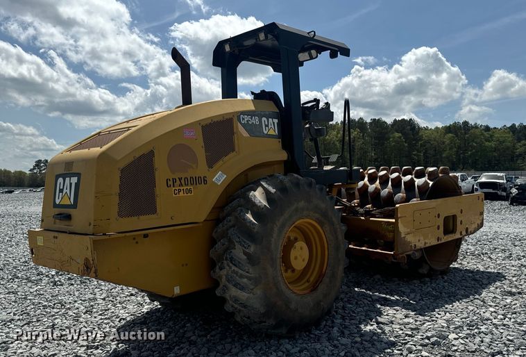 image for item YA2899 2012 Caterpillar CP54B single drum vibratory roller