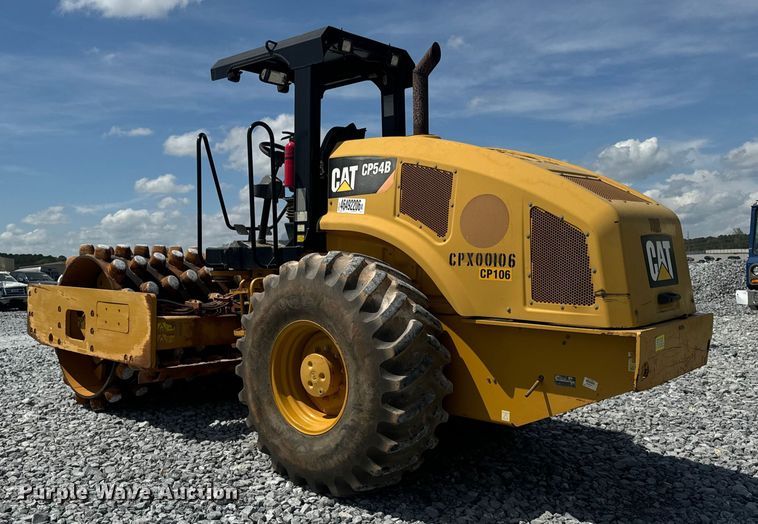 image for item YA2899 2012 Caterpillar CP54B single drum vibratory roller