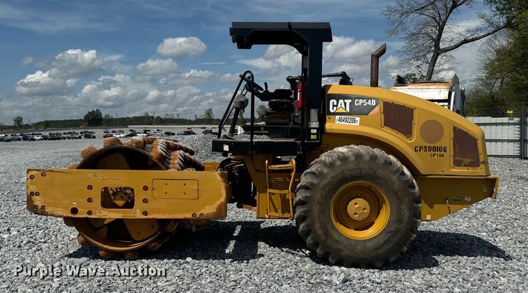 image for item YA2899 2012 Caterpillar CP54B single drum vibratory roller