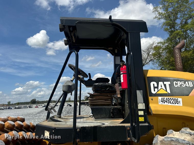 image for item YA2899 2012 Caterpillar CP54B single drum vibratory roller