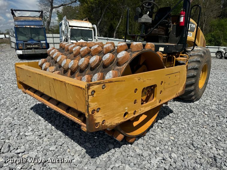 image for item YA2899 2012 Caterpillar CP54B single drum vibratory roller