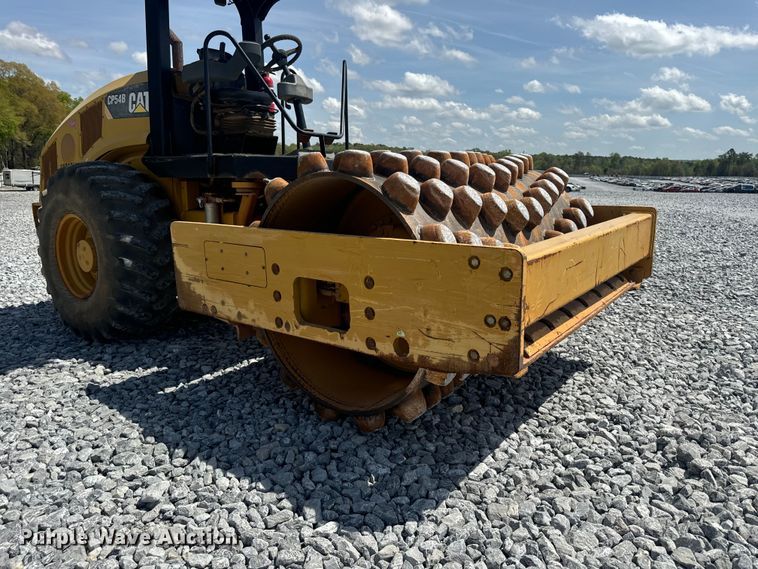 image for item YA2899 2012 Caterpillar CP54B single drum vibratory roller