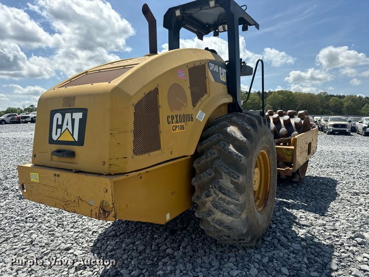 image for item YA2899 2012 Caterpillar CP54B single drum vibratory roller