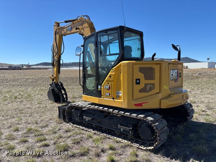 image for item YA2908 2023 Caterpillar 308CR mini excavator