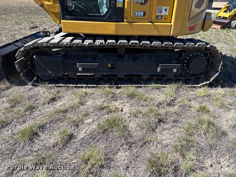 image for item YA2908 2023 Caterpillar 308CR mini excavator